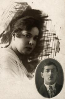 Rita Kazhdan's parents Rozalia and Abram Fridman